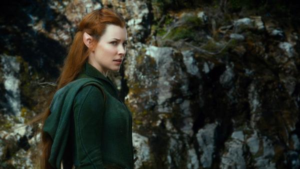 Tauriel (Evangeline Lilly) appears in a scene from the 2013 movie The Hobbit: The Desolation of Smaug. - Provided courtesy of Warner Bros. Pictures Tauriel (Evangeline Lilly) appears in a scene from the 2013 movie The Hobbit: The Desolation of Smaug. - Provided courtesy of Warner Bros. Pictures
