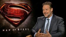 Russell Crowe talks to OTRC.com about the movie Man of Steel, in a June 2013 interview. - Provided courtesy of OTRC