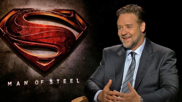 Russell Crowe talks to OTRC.com about the movie Man of Steel, in a June 2013 interview. - Provided courtesy of OTRC