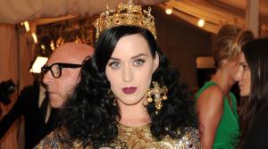 Recording artist Katy Perry attends The Metropolitan Museum of Arts Costume Institute benefit celebrating PUNK: Chaos to Couture on Monday, May 6, 2013 in New York. - Provided courtesy of Evan Agostini/Invision/AP