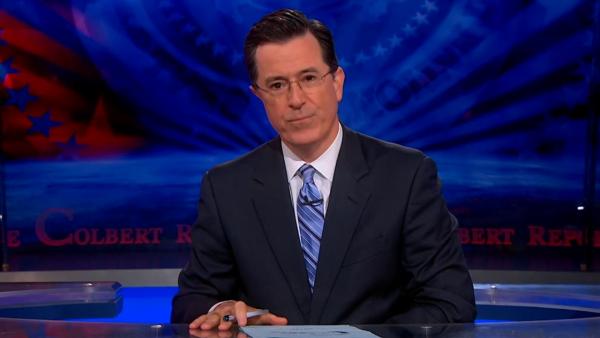 Stephen Colbert appears in an undated photo from his Comedy Central show, The Colbert Report. - Provided courtesy of Photo courtesy of Comedy Central Stephen Colbert appears in an undated photo from his Comedy Central show, The Colbert Report. - Provided courtesy of Photo courtesy of Comedy Central