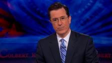 Stephen Colbert appears in an undated photo from his Comedy Central show, The Colbert Report. - Provided courtesy of Photo courtesy of Comedy Central