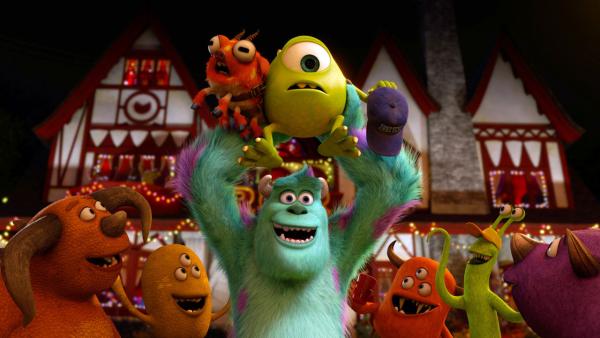 Characters from the 2013 film Monsters University appear in a still from the movie. - Provided courtesy of Disney/Pixar Characters from the 2013 film Monsters University appear in a still from the movie. - Provided courtesy of Disney/Pixar