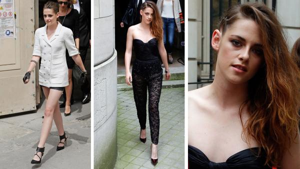 Kristen Stewart departs after the show of fashion designer Zuhair Murads Haute Couture Fall-Winter 2013-2014 show, presented on Thursday, July 4, 2013 in Paris. - Provided courtesy of AP / AP Photo / Thibault Camus / Francois Mori Kristen Stewart departs after the show of fashion designer Zuhair Murads Haute Couture Fall-Winter 2013-2014 show, presented on Thursday, July 4, 2013 in Paris. - Provided courtesy of AP / AP Photo / Thibault Camus / Francois Mori