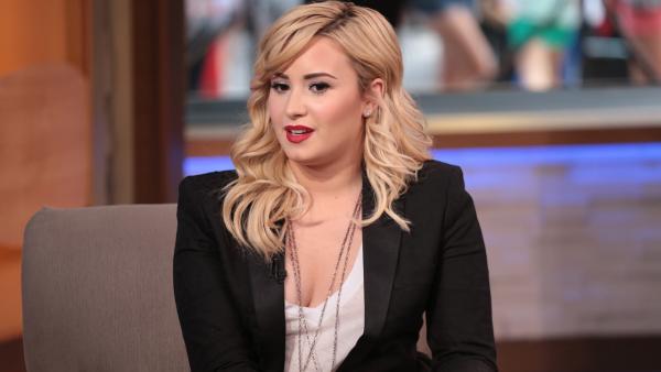 Demi Lovato is a guest on Good Morning America, on June 27, 2013. - Provided courtesy of ABC/Fred Lee Demi Lovato is a guest on Good Morning America, on June 27, 2013. - Provided courtesy of ABC/Fred Lee