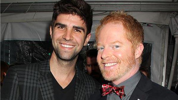 Justin Mikita and Jesse Tyler Ferguson appear at a screening of Star Trek Into Darkness in New York City on May 9, 2013. - Provided courtesy of Dave Allocca/Startraksphoto.com Justin Mikita and Jesse Tyler Ferguson appear at a screening of Star Trek Into Darkness in New York City on May 9, 2013. - Provided courtesy of Dave Allocca/Startraksphoto.com