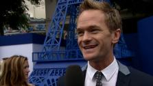 Neil Patrick Harris talks to OTRC.com at the premiere of The Smurfs 2 at the Regency Village Theatre in Westwood, near Los Angeles, on July 28, 2013. - Provided courtesy of OTRC