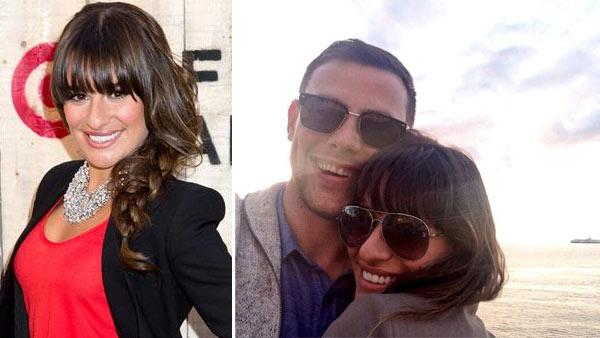 Lea Michele appears at the FEED USA + Target Launch Event on June 19, 2013. / Michele and Cory Monteith appear in an undated photo posted on Micheles Twitter account on July 29, 2013. - Provided courtesy of Marcus Owen/startraksphoto.com / Twitter.com/msleamichele Lea Michele appears at the FEED USA + Target Launch Event on June 19, 2013. / Michele and Cory Monteith appear in an undated photo posted on Micheles Twitter account on July 29, 2013. - Provided courtesy of Marcus Owen/startraksphoto.com / Twitter.com/msleamichele