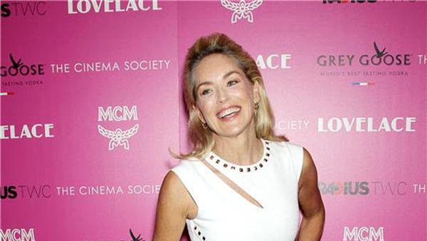 Sharon Stone attends a screening of Lovelace, hosted by the Cinema Society and MCM with Grey Goose, at the Metropolitan Museum of Art (MoMa) in New York on July 30, 2013. - Provided courtesy of Marion Curtis / Startraksphoto.com