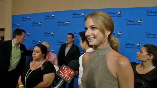 Emily VanCamp appears in an interview with OTRC.com on Aug. 4, 2013. - Provided courtesy of OTRC