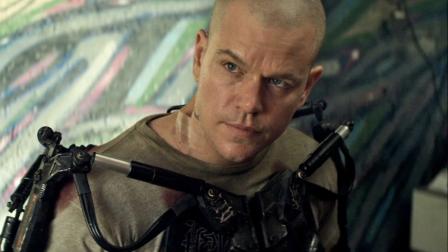 Matt Damon appears in a scene from the 2013 movie Elysium.