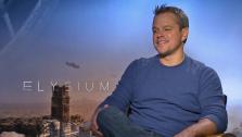 Matt Damon talks to OTRC.com about the the film Elysium in August 2013. - Provided courtesy of OTRC