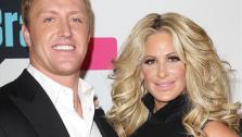 Kim Zolciak and Kroy Biermann attend the Bravo TV Upfronts 2013 event at Pillars 37 Studios in New York on April 3, 2013. - Provided courtesy of Kristina Bumphrey / Startraksphoto.com