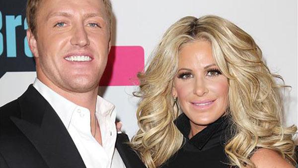 Kim Zolciak and Kroy Biermann attend the Bravo TV Upfronts 2013 event at Pillars 37 Studios in New York on April 3, 2013. - Provided courtesy of Kristina Bumphrey / Startraksphoto.com Kim Zolciak and Kroy Biermann attend the Bravo TV Upfronts 2013 event at Pillars 37 Studios in New York on April 3, 2013. - Provided courtesy of Kristina Bumphrey / Startraksphoto.com