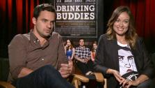 Olivia Wilde and Jake Johnson appear in an interview with OTRC.com on Aug. 15, 2013. - Provided courtesy of OTRC
