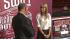 Taylor Swift honored at L.A. arena, talks RED tour Taylor Swift appears at a press conference at Staples Center in Los Angeles on Aug. 20, 2013. She was presented with a Tiffany cuff bracelet and a plaque for setting the record for having the most sold-out shows for a solo artist. - Provided courtesy of OTRC