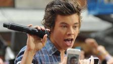 Harry Styles appears during One Directions performance on the Today show on Aug. 23, 2013. - Provided courtesy of Humberto Carreno/startraksphoto.com