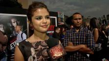Selena Gomez appears at the L.A. premiere of her new action film Getaway. - Provided courtesy of OTRC