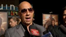 Vin Diesel appears at the Riddick premiere in Los Angeles. - Provided courtesy of OTRC