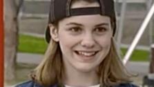 Larisa Oleynik appears in a scene from the 1990s series The Secret World of Alex Mack. - Provided courtesy of Hallmark Entertainment