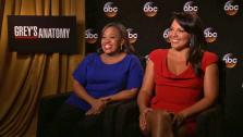 Greys Anatomy stars Sara Ramirez and Chandra Wilson talk to OTRC.com about in the upcoming 10th season on ABC. - Provided courtesy of OTRC