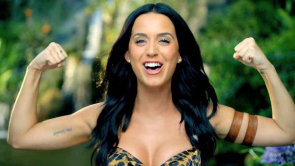Katy Perry appears in a scene from her new music video Roar. - Provided courtesy of Capitol Records Katy Perry appears in a scene from her new music video Roar. - Provided courtesy of Capitol Records