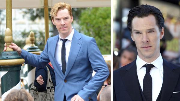 Benedict Cumberbatch appears at a photo call for Tinker, Tailor, Soldier, Spy at the 68th annual Venice International Film Festival on Sept. 5, 2011. / Benedict Cumberbatch appears at the premiere of Star Trek Into Darkness in London on May 2, 2013. - Provided courtesy of Comi-Dalle Luche / Future Image / Startraksphoto.com