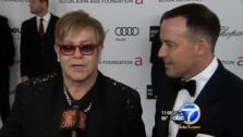 Elton John talks to OTRC.com after the 2012 Oscars. - Provided courtesy of OTRC