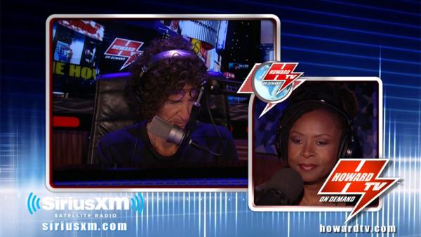 Howard Stern and sidekick Robin Quivers (speaking remotely) appear on the Howard Stern Show on Sept. 9, 2013. - Provided courtesy of youtube.com/user/HOWARDTV / Sirius XM Howard Stern and sidekick Robin Quivers (speaking remotely) appear on the Howard Stern Show on Sept. 9, 2013. - Provided courtesy of youtube.com/user/HOWARDTV / Sirius XM