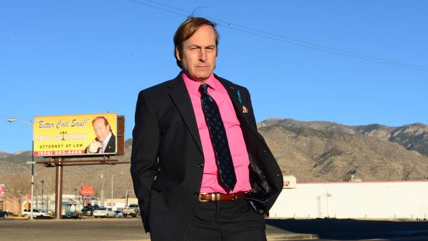 Saul Goodman (Bob Odenkirk) appears in a scene from season 5 of AMCs Breaking Bad. - Provided courtesy of OTRC / Ursula Coyote / AMC Saul Goodman (Bob Odenkirk) appears in a scene from season 5 of AMCs Breaking Bad. - Provided courtesy of OTRC / Ursula Coyote / AMC