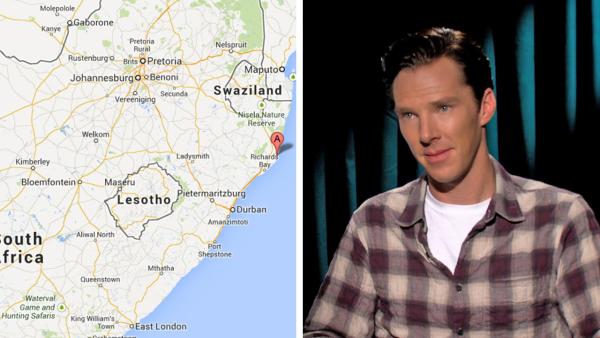 A map of South Africas east coast, as seen on Google Maps. / Benedict Cumberbatch talks to OTRC.com about The Fifth Estate film at the 2013 Toronto Film Festival on Sept. 7, 2013. - Provided courtesy of Google Maps / OTRC.com A map of South Africas east coast, as seen on Google Maps. / Benedict Cumberbatch talks to OTRC.com about The Fifth Estate film at the 2013 Toronto Film Festival on Sept. 7, 2013. - Provided courtesy of Google Maps / OTRC.com