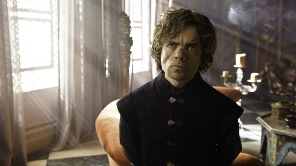 Peter Dinklage appears in a scene from season 3 of the HBO series Game of Thrones. - Provided courtesy of HBO / Helen Sloan Peter Dinklage appears in a scene from season 3 of the HBO series Game of Thrones. - Provided courtesy of HBO / Helen Sloan