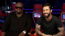 CeeLo Green and Adam Levine talk to OTRC.com about season 5 of NBCs The Voice, which premieres on Sept. 23, 2013. - Provided courtesy of OTRC