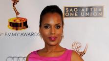 Kerry Washington arrives at the Academy of Television Arts and Sciences Dynamic and Diverse 65th Emmy Awards Nominee Celebration in North Hollywood, California on Sept. 17, 2013. - Provided courtesy of Scott Kirkland / Invision for Academy of Television Arts and Sciences / AP Images