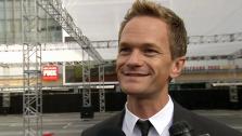 Neil Patrick Harris talks to OTRC.com after helping to roll out the 2013 Emmy Awards red carpet near L.A. Lives Nokia Theatre on Sept. 18, 2013, four days before the award show. - Provided courtesy of OTRC