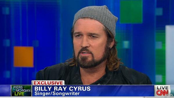 Billy Ray Cyrus appears on CNNs Piers Morgan Tonight on Sept. 19, 2013. He talked about the controversy of daughter Miley Cyrus MTV VMAs performance and Wrecking Ball music video. - Provided courtesy of CNN Billy Ray Cyrus appears on CNNs Piers Morgan Tonight on Sept. 19, 2013. He talked about the controversy of daughter Miley Cyrus MTV VMAs performance and Wrecking Ball music video. - Provided courtesy of CNN