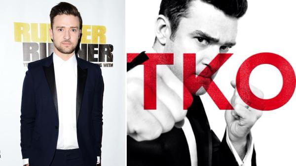 Justin Timberlake appears at the Las Vegas premiere of Runner, Runner on Sept. 18. 2013. / Timberlake appears on the cover of his TKO single released on Sept. 19, 2013. - Provided courtesy of Dave Proctor / startraksphoto.com / RCA Records Justin Timberlake appears at the Las Vegas premiere of Runner, Runner on Sept. 18. 2013. / Timberlake appears on the cover of his TKO single released on Sept. 19, 2013. - Provided courtesy of Dave Proctor / startraksphoto.com / RCA Records