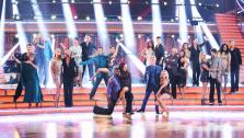 The cast of Dancing With The Stars season 17 appears on the premiere on Sept. 16, 2013. - Provided courtesy of ABC Photo/ Adam Taylor