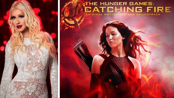Christina Aguilera appears in a promotional photo for NBCs The Voice dated Aug. 29, 2013. Jennifer Lawrence appears on the official cover art for The Hunger Games: Catahcing Fire soundtrack. - Provided courtesy of Mark Seliger / NBC / Lionsgate / Republic Records Christina Aguilera appears in a promotional photo for NBCs The Voice dated Aug. 29, 2013. Jennifer Lawrence appears on the official cover art for The Hunger Games: Catahcing Fire soundtrack. - Provided courtesy of Mark Seliger / NBC / Lionsgate / Republic Records