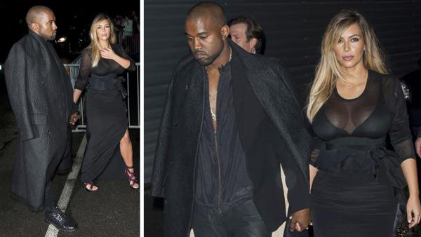 Kim Kardashian and Kanye West attend the Givenchy Spring/Summer 2014 Ready-To-Wear Collection fashion show during Paris Fashion Week in Paris, France on Sept. 29, 2013. - Provided courtesy of Nicolas Genin / Abaca / Startraksphoto.com Kim Kardashian and Kanye West attend the Givenchy Spring/Summer 2014 Ready-To-Wear Collection fashion show during Paris Fashion Week in Paris, France on Sept. 29, 2013. - Provided courtesy of Nicolas Genin / Abaca / Startraksphoto.com