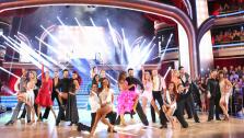 The cast of Dancing With The Stars season 17 appears on the show on Sept. 23, 2013. - Provided courtesy of ABC Photo/ Adam Taylor