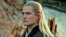 Orlando Bloom appears as Legolas in a scene from the 2013 movie The Hobbit: The Desolation of Smaug. - Provided courtesy of Warner Bros. Pictures