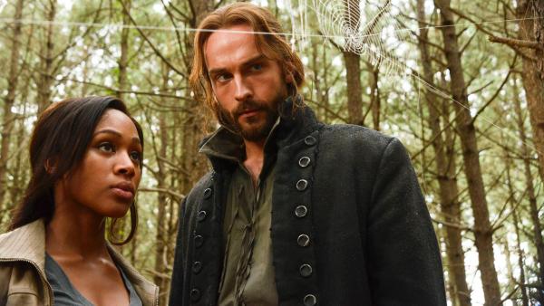 Lt. Abbie Mills (Nicole Beharie, R) and Ichabod Crane (Tom Mison, L) search for Abbies estranged sister in The Lesser Key of Solomon episode of Sleepy Hollow, airing on Monday, Oct. 7 on FOX. - Provided courtesy of Brownine Harris / FOX Lt. Abbie Mills (Nicole Beharie, R) and Ichabod Crane (Tom Mison, L) search for Abbies estranged sister in The Lesser Key of Solomon episode of Sleepy Hollow, airing on Monday, Oct. 7 on FOX. - Provided courtesy of Brownine Harris / FOX