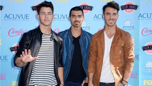 Nick Jonas, Joe Jonas and Kevin Jonas (The Jonas Brothers) appear at the 2013 Teen Choice Awards at the Gibson Amphitheatre in Universal City, near Los Angeles, on Aug. 11, 2013. - Provided courtesy of Lionel Hahn / AbacaUSA / startraksphoto.com Nick Jonas, Joe Jonas and Kevin Jonas (The Jonas Brothers) appear at the 2013 Teen Choice Awards at the Gibson Amphitheatre in Universal City, near Los Angeles, on Aug. 11, 2013. - Provided courtesy of Lionel Hahn / AbacaUSA / startraksphoto.com