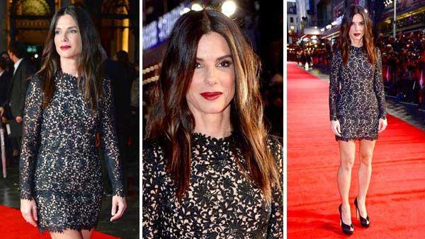 Sandra Bullock appears at the Gravity premiere at the 57th annual BFI London Film Festival on Oct. 10, 2013. - Provided courtesy of Richard Young / Startraksphoto.com