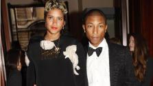 Pharrell Williams and Helen Lasichanh appear at the 2013 GQ Men of the Year Awards in London on Sept. 3, 2013. - Provided courtesy of Richard Young / startraksphoto.com