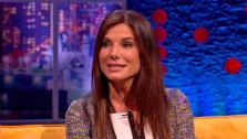 Sandra Bullock appears on The Jonathan Ross Show on Oct. 12, 2013. - Provided courtesy of ITV