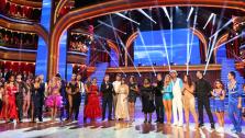 The cast of Dancing With The Stars season 17 appears on the show on Oct. 7, 2013. - Provided courtesy of ABC Photo/ Adam Taylor