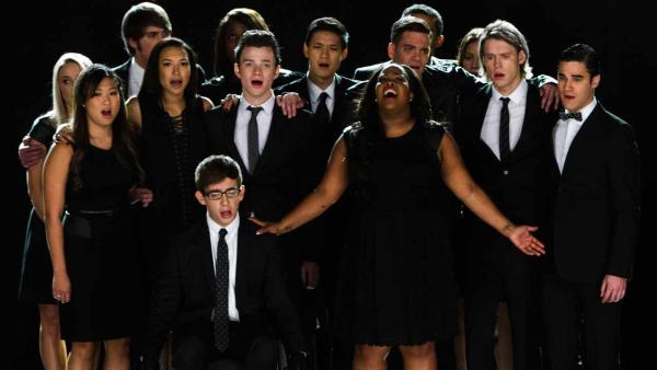 The cast of Glee appears in the episode The Quarterback, which aired Oct. 10, 2013. - Provided courtesy of Adam Rose / FOX The cast of Glee appears in the episode The Quarterback, which aired Oct. 10, 2013. - Provided courtesy of Adam Rose / FOX