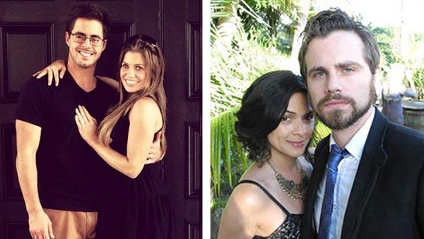 Danielle Fishel and Tim Belusko appear in an Instagram photo posted after their Oct. 20, 2013 wedding. / Rider Strong and Alexandra Barreto appear in a photo the actors rep provided on Dec. 27, 2012, the day he announced the two are engaged. - Provided courtesy of instagram.com/p/ftdgN-mGlV/ / instagram.com/daniellefishel / Rider Strongm Danielle Fishel and Tim Belusko appear in an Instagram photo posted after their Oct. 20, 2013 wedding. / Rider Strong and Alexandra Barreto appear in a photo the actors rep provided on Dec. 27, 2012, the day he announced the two are engaged. - Provided courtesy of instagram.com/p/ftdgN-mGlV/ / instagram.com/daniellefishel / Rider Strongm